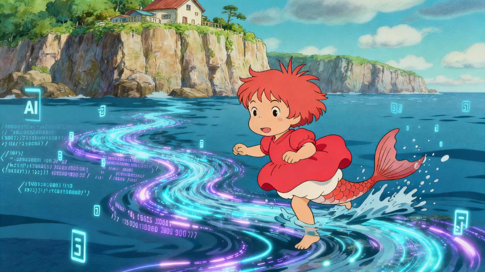 Revolución del Arte IA: Cuando los Algoritmos Encuentran la Calidez Dibujada a Mano de Ghibli